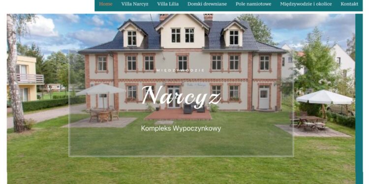 strona www Narcyz Międzywodzie