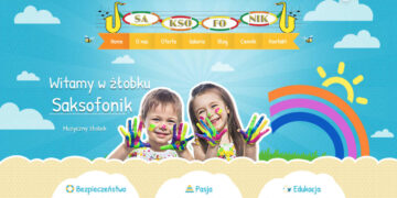 Strona www dla żłobka